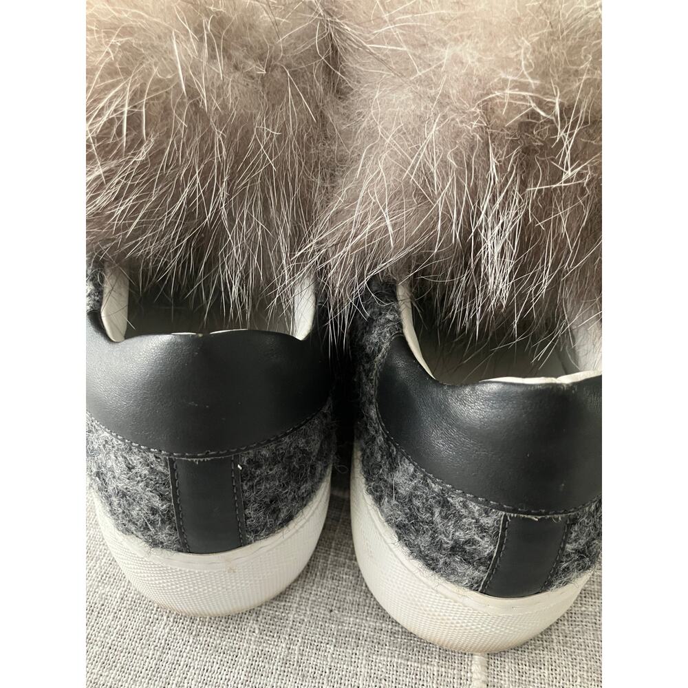 Moncler Victoire Gray Fox Trainers sz 38 - Picture 3 of 8